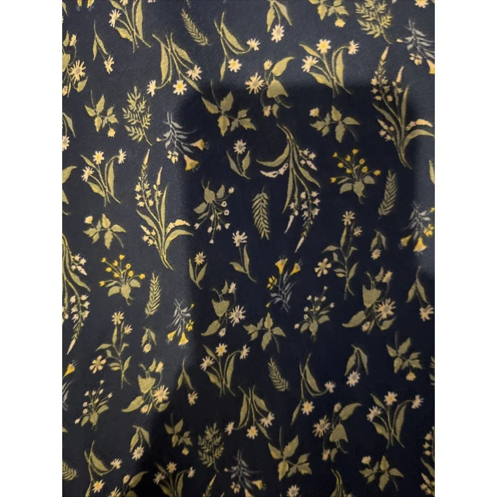 Jachs Girlfriend New York Women's XL Shirt Long Sleeve Floral Blue‎ Green - Picture 3 of 7